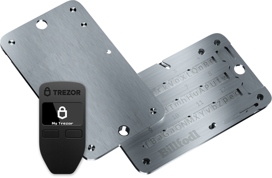 Trezor One + Billfodl