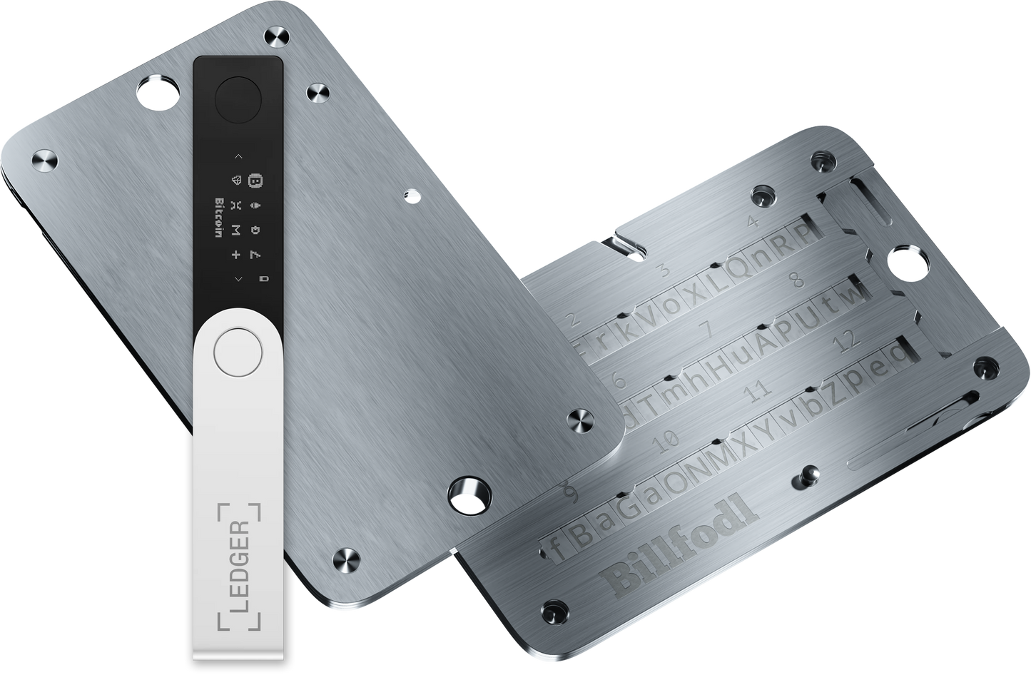 Ledger Nano X + Billfodl