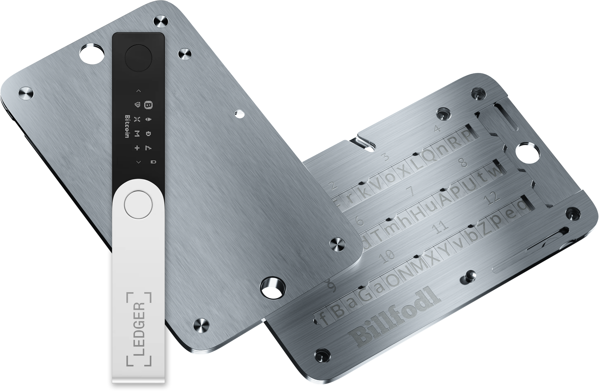 Ledger Nano X + Billfodl