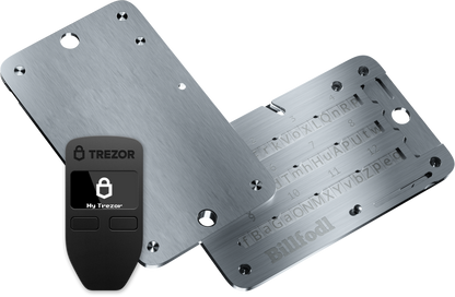 Trezor One + Billfodl