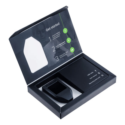 Trezor Model T + Billfodl