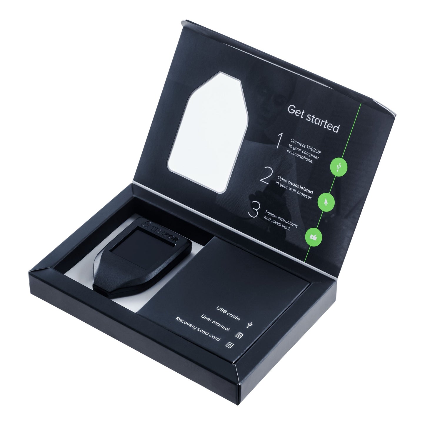 Trezor Model T + Billfodl