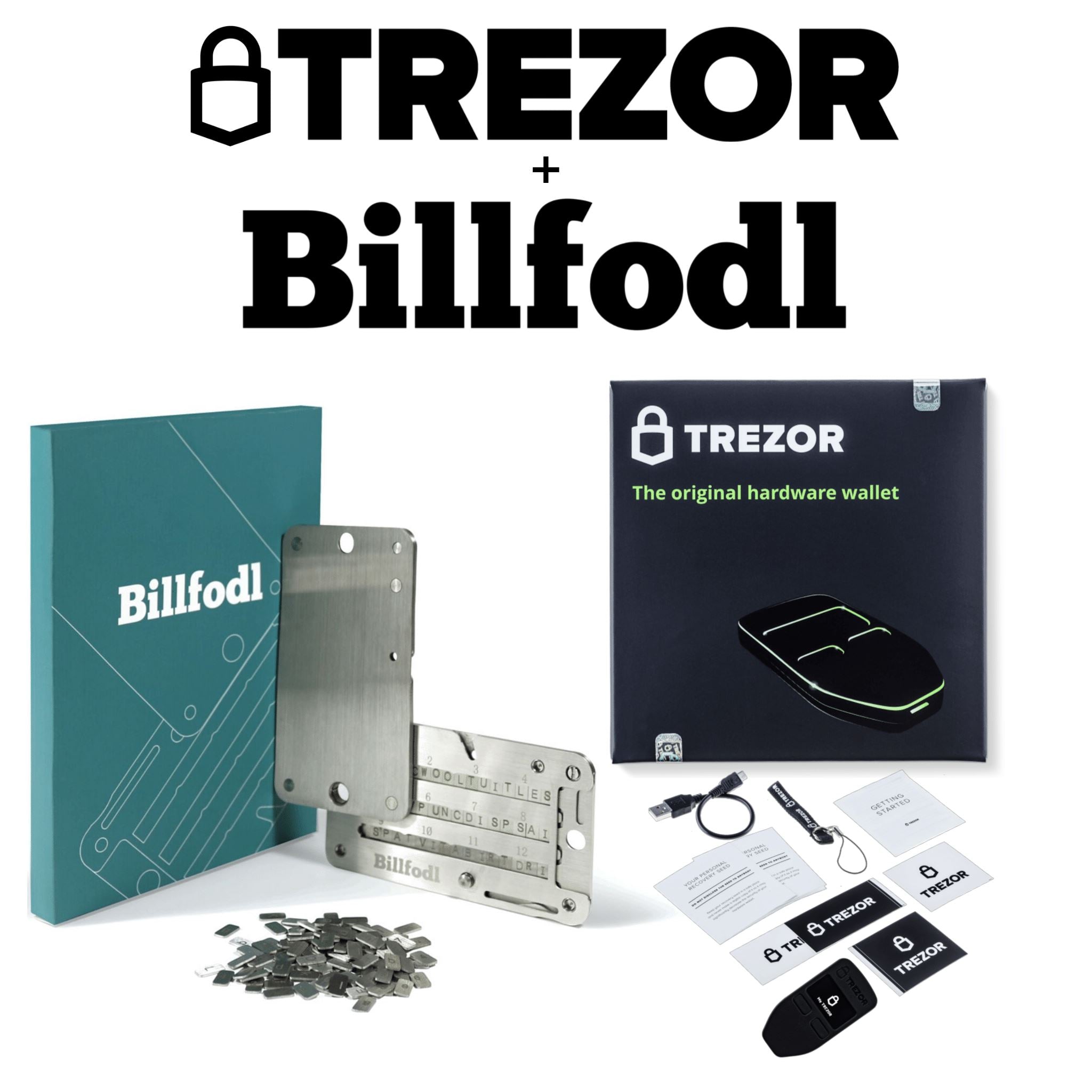 Trezor One + Billfodl