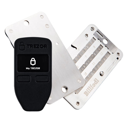 Trezor One + Billfodl