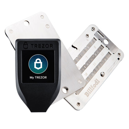 Trezor Model T + Billfodl
