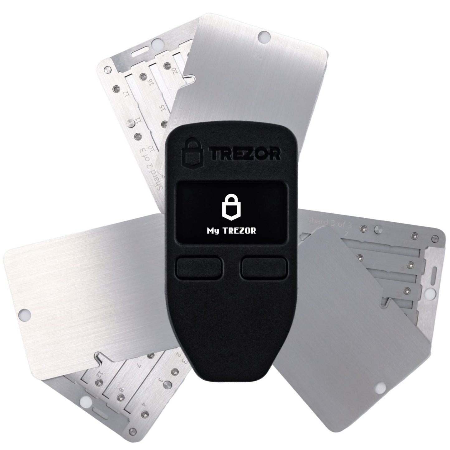 Trezor One + Multishard