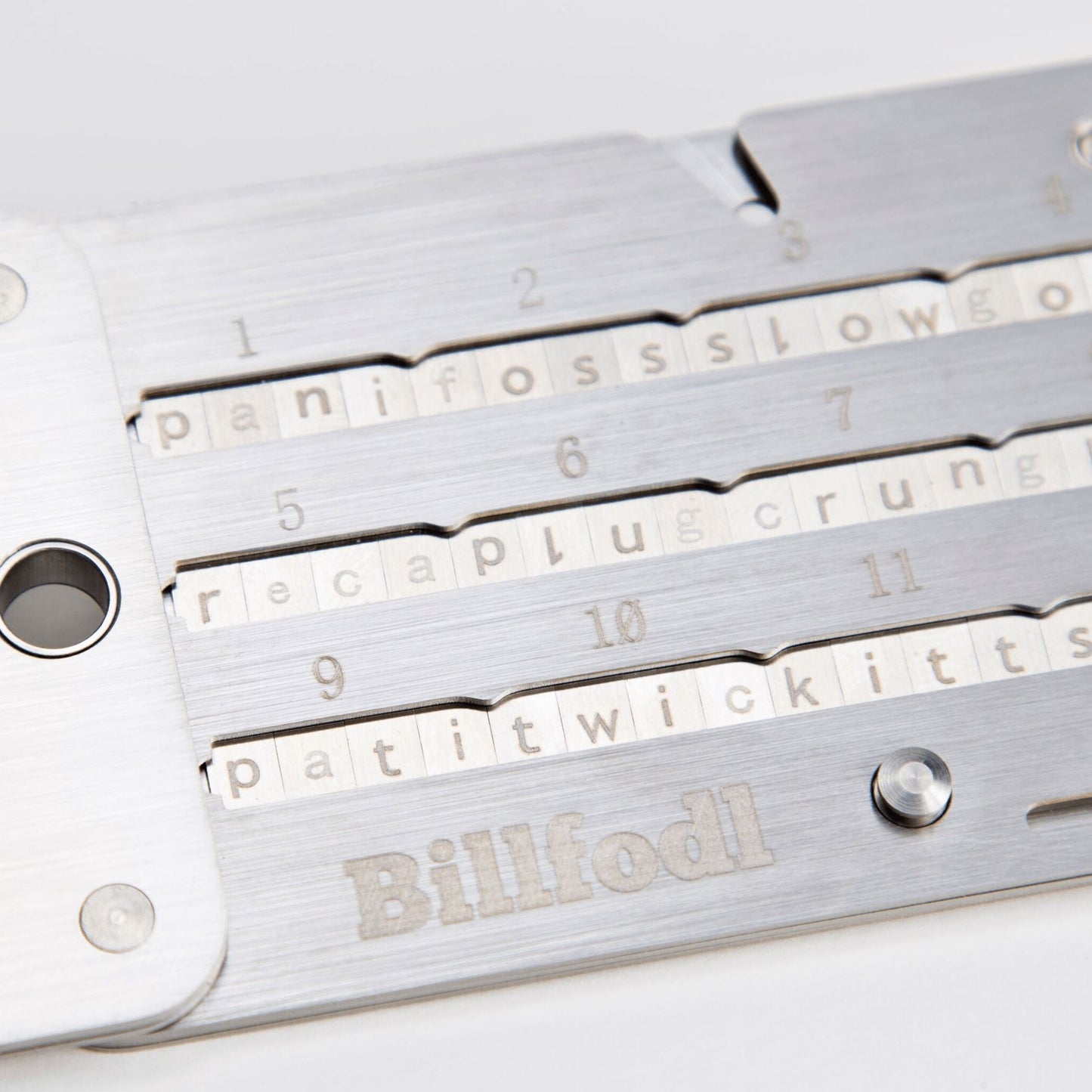 Trezor One + Billfodl