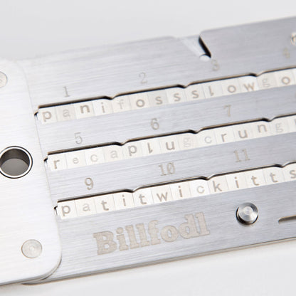 Trezor One + Billfodl