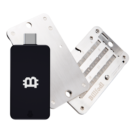 Bitbox02 (Bitcoin Only) + Billfodl