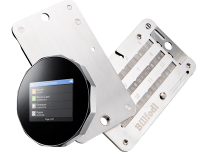 SecuX V20 + Billfodl