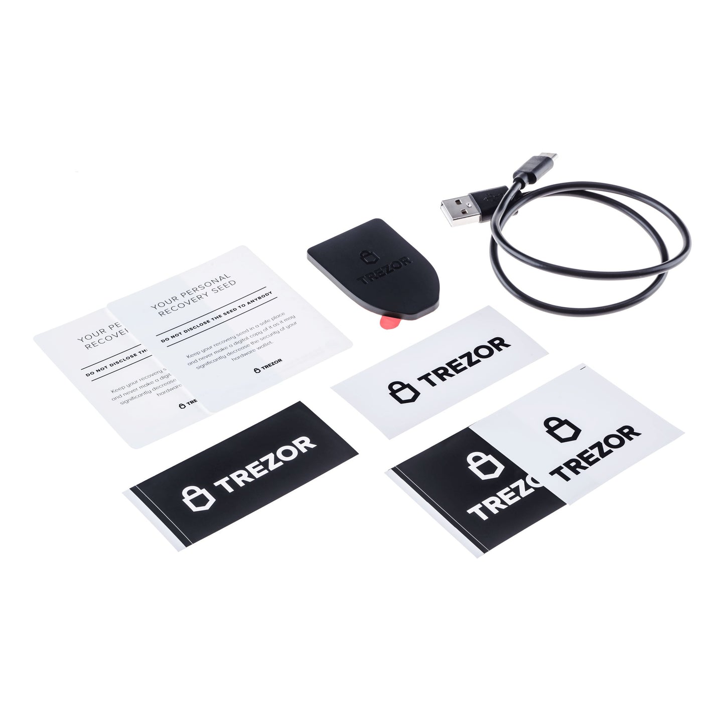 Trezor Model T + Billfodl